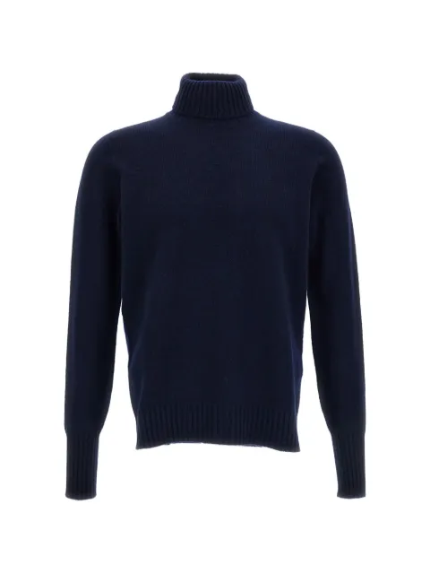 Drumohr jersey-knit roll-neck sweater
