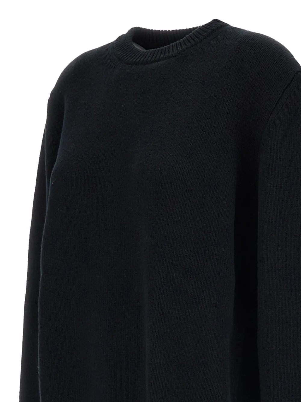 Barrie Scottish flower-motif sweater Zwart
