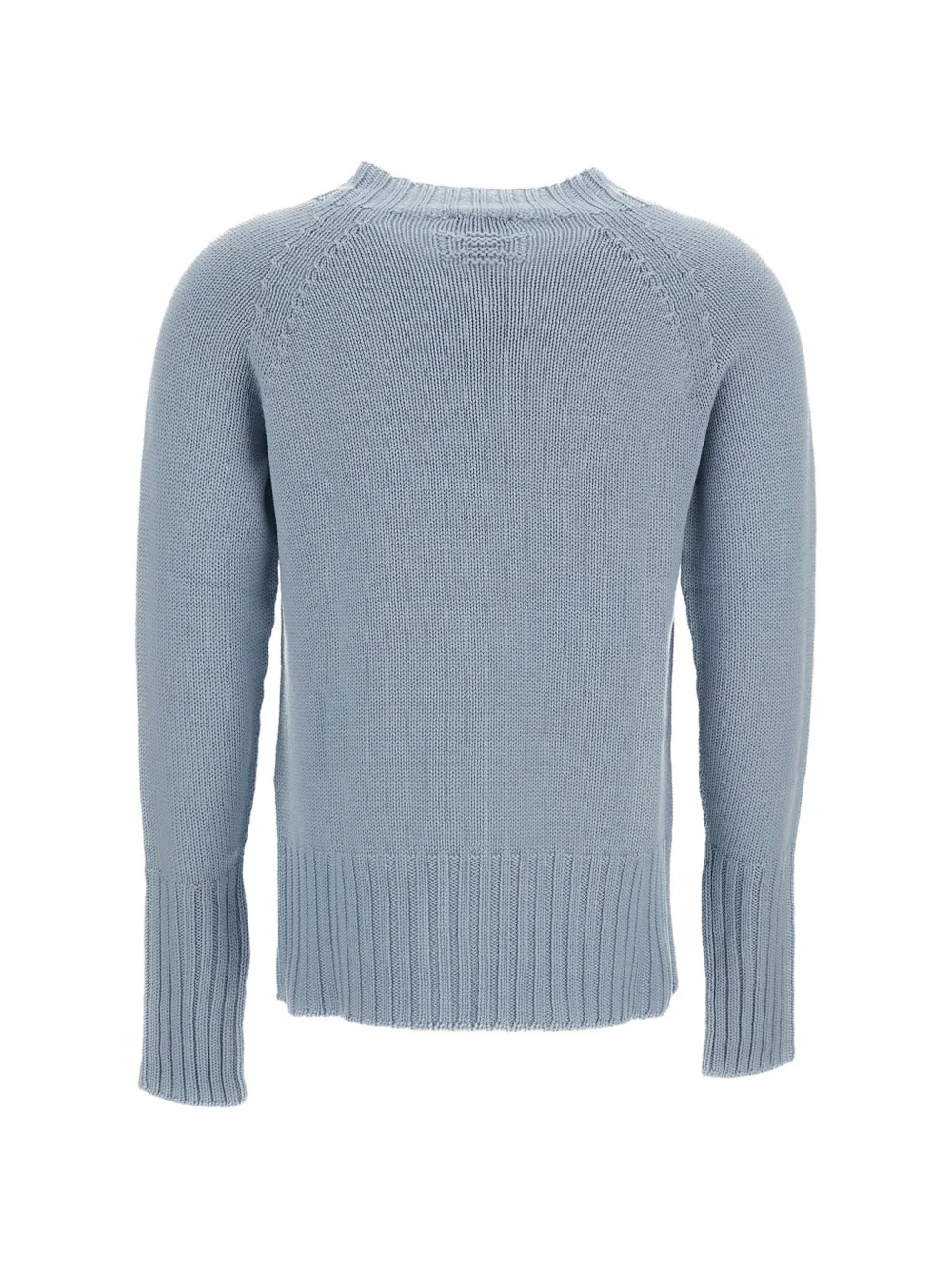 Drumohr Jersey gebreide trui met raglan mouwen Blauw
