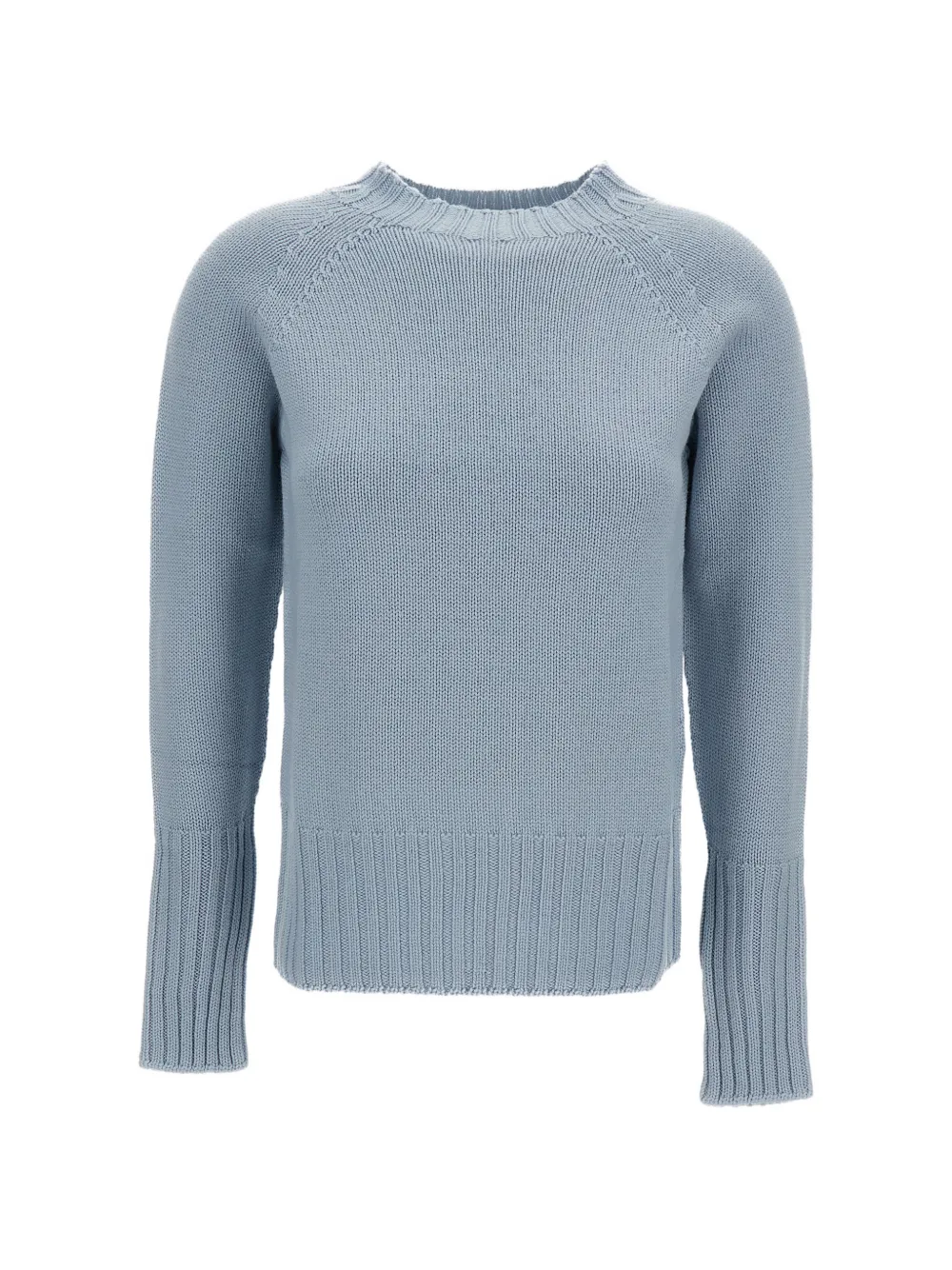 Drumohr Maglione in jersey con maniche raglan - Blu