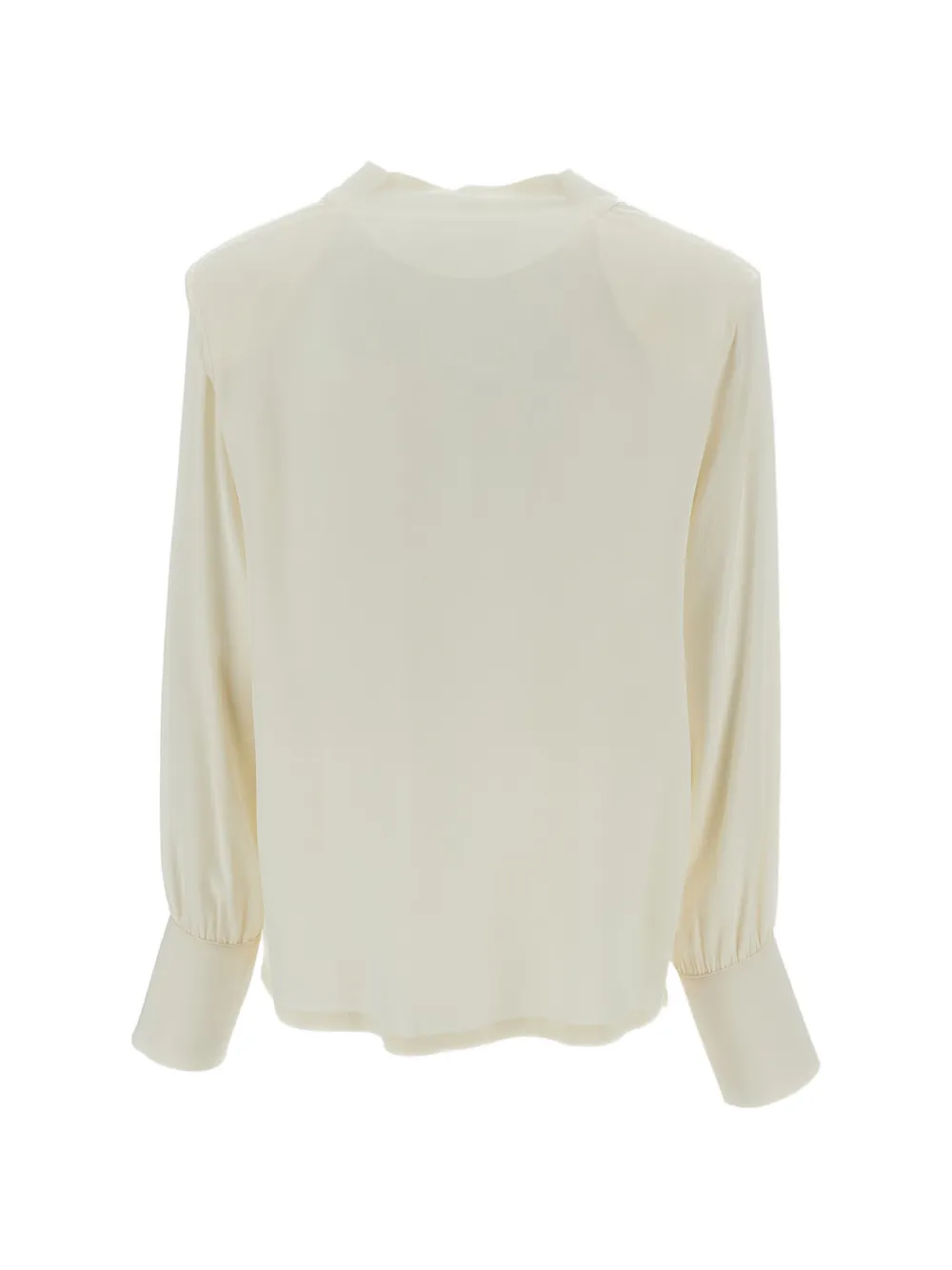 Federica Tosi Blouse met col Beige