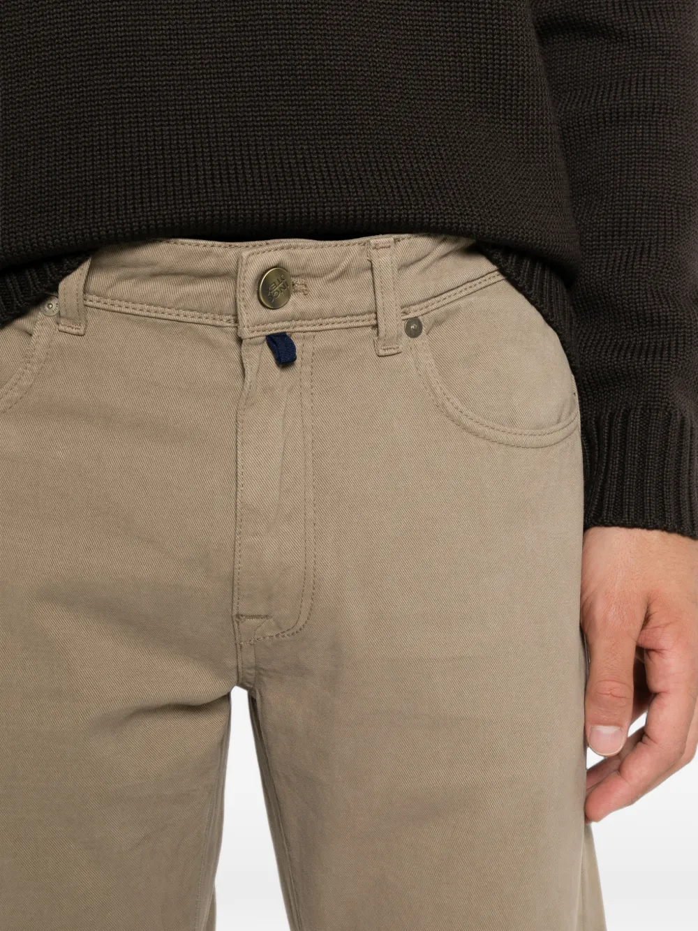 Incotex Straight jeans Beige