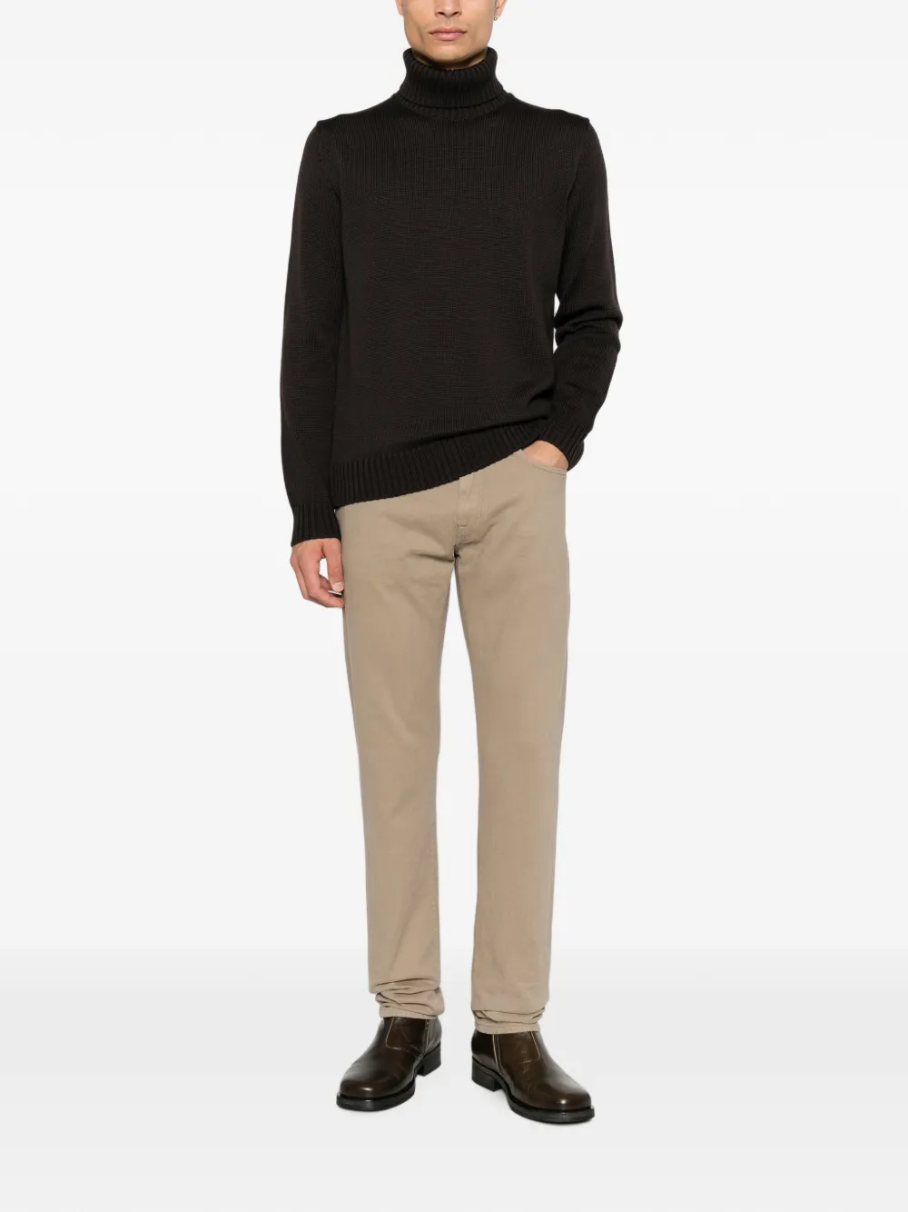 Incotex Straight jeans Beige