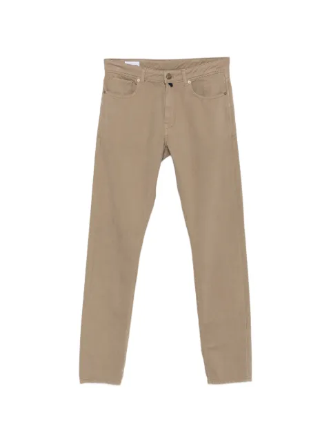Incotex straight-leg five-pocket trousers