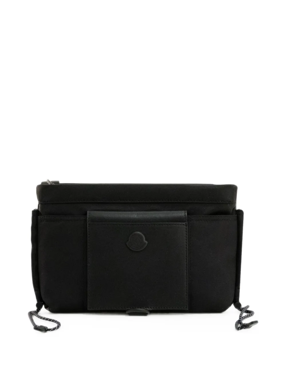Moncler Kenton Drill schoudertas met logo-patch Zwart