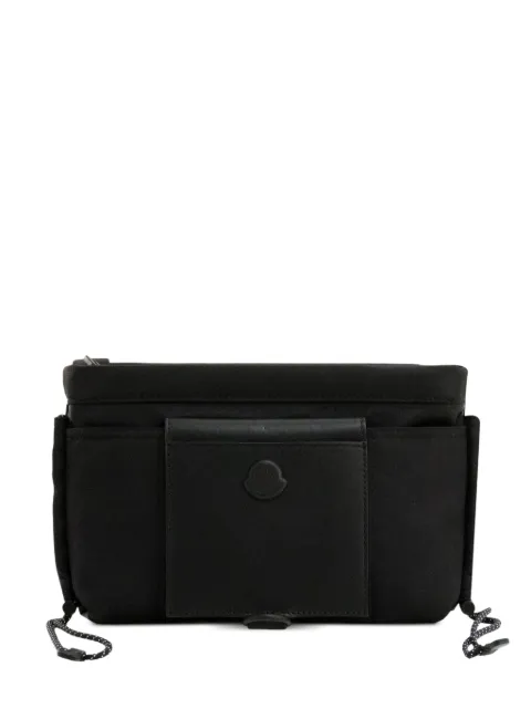 Moncler logo-patch messenger bag