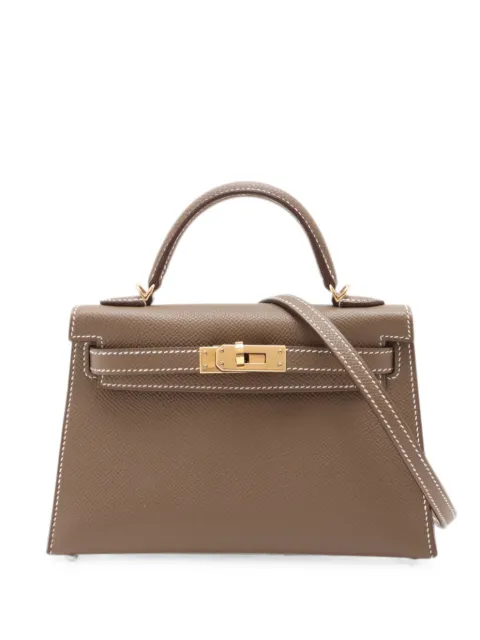 Hermès Pre-Owned 2024 미니 앱송 켈리 셀리에 II 20 사첼 백