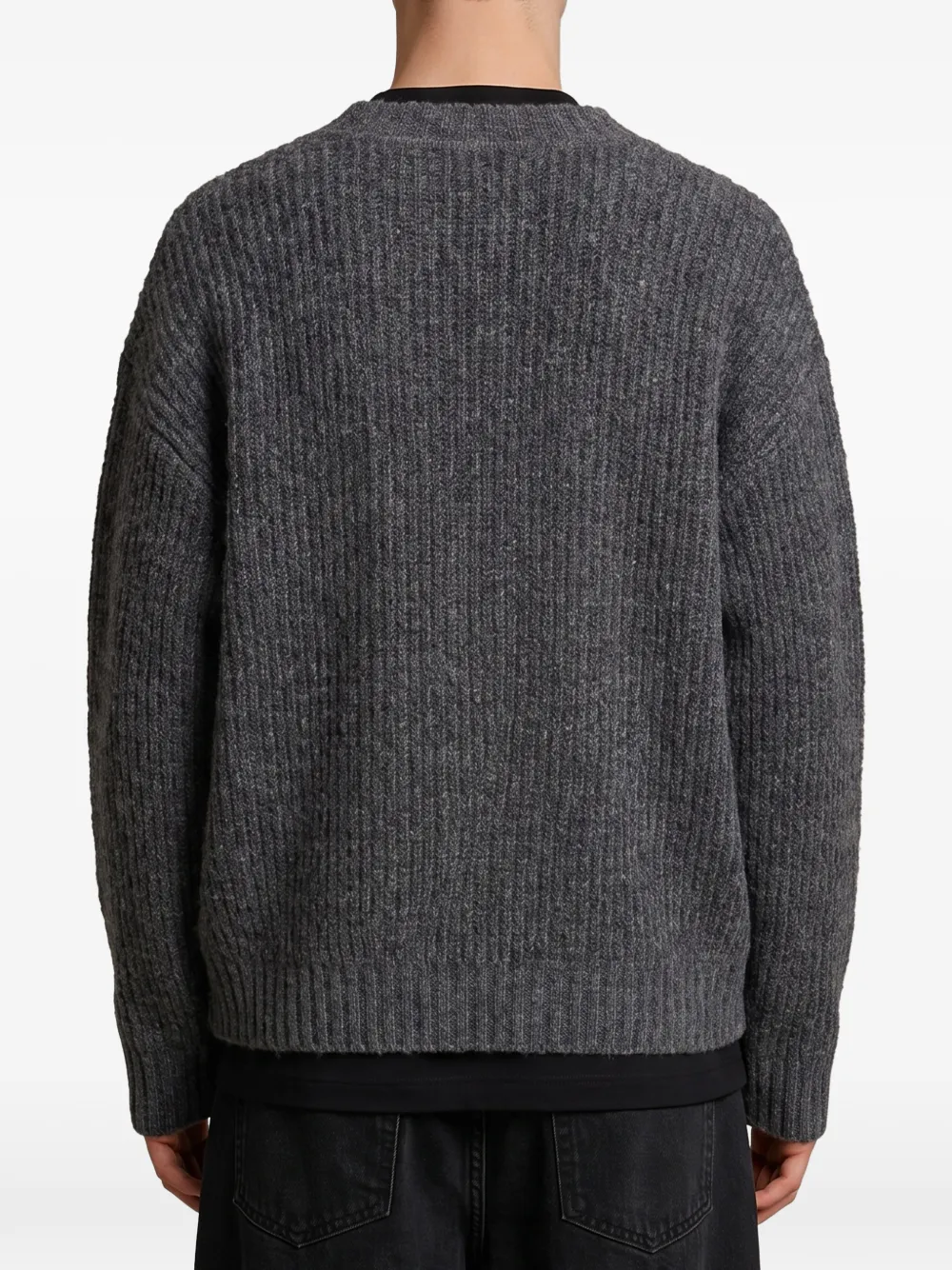 Roberto Collina Vest met V-hals Grijs