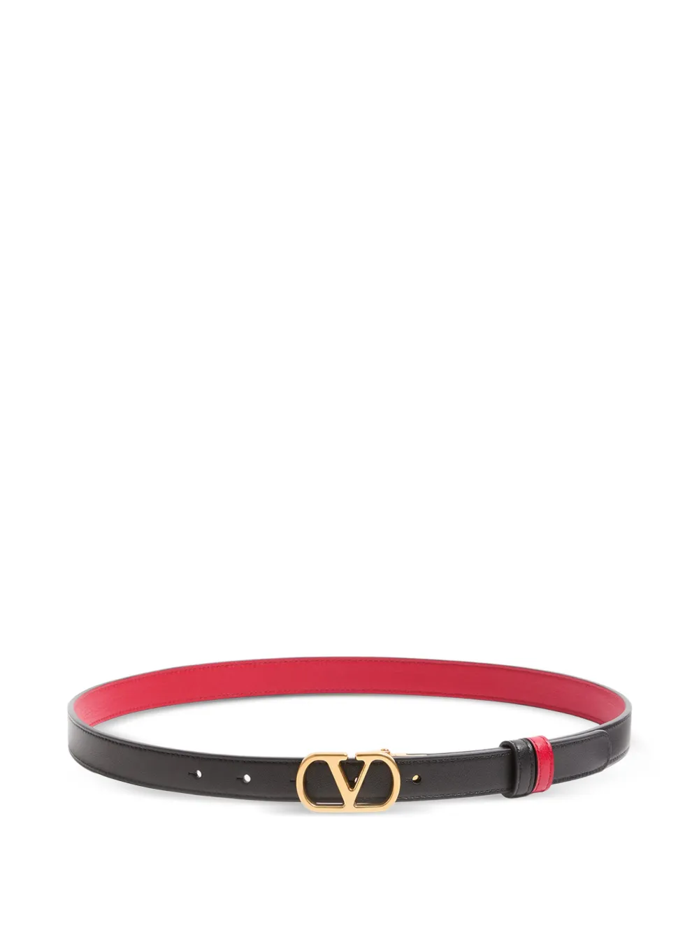 Valentino Garavani VLogo Signature reversible belt - Schwarz