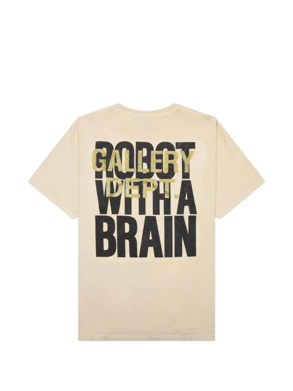 GALLERY DEPT. ATK Human Robot T-shirt Beige