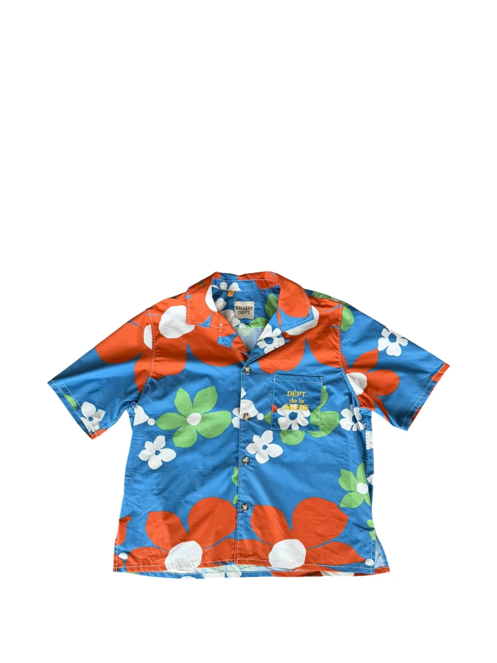GALLERY DEPT. Parker floral-print shirt - Blu