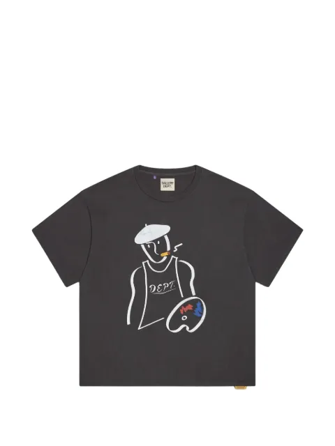 GALLERY DEPT. Palette glitter-logo T-shirt
