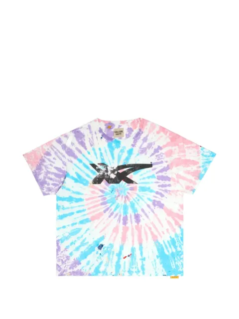 GALLERY DEPT. playera con estampado tie-dye en colaboración con ASICS