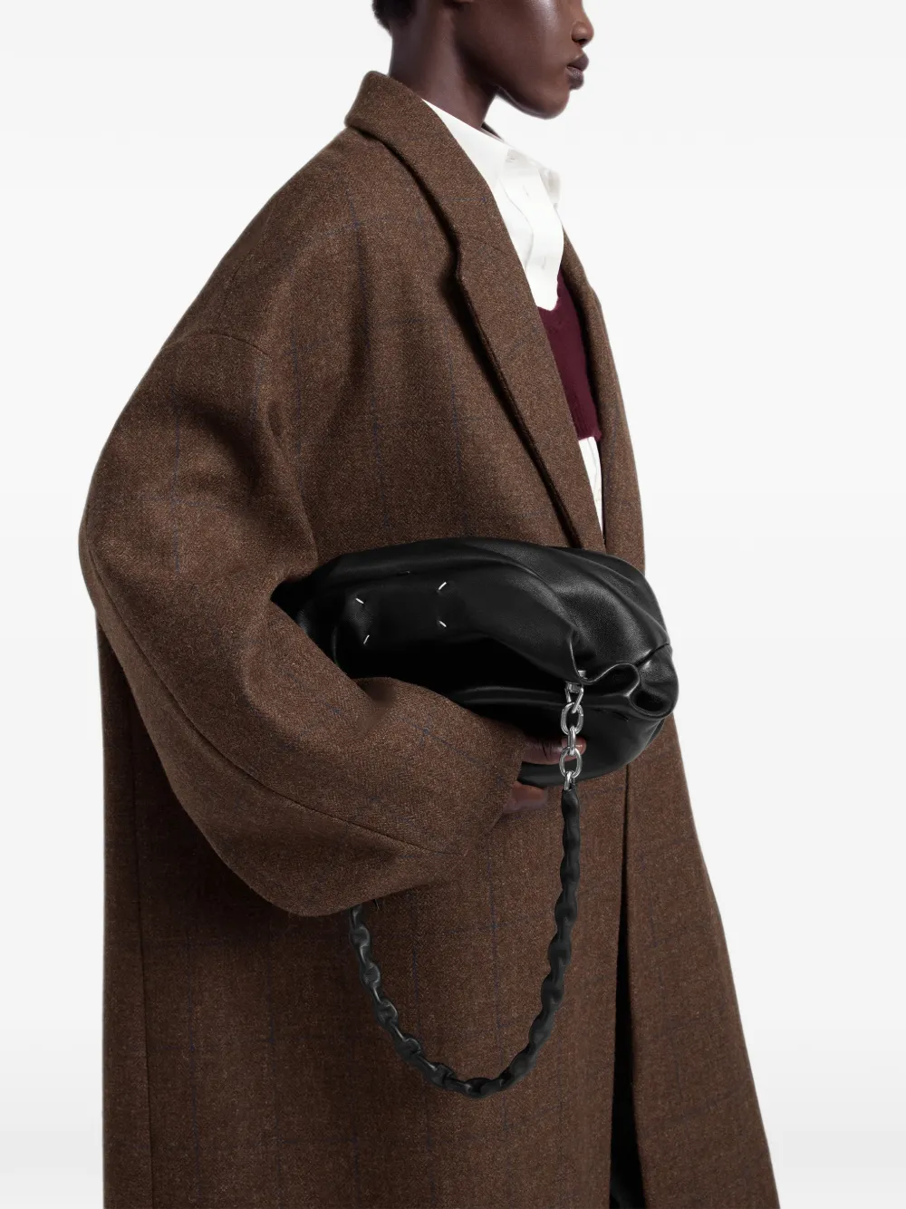 Maison Margiela Medium Link tas Zwart