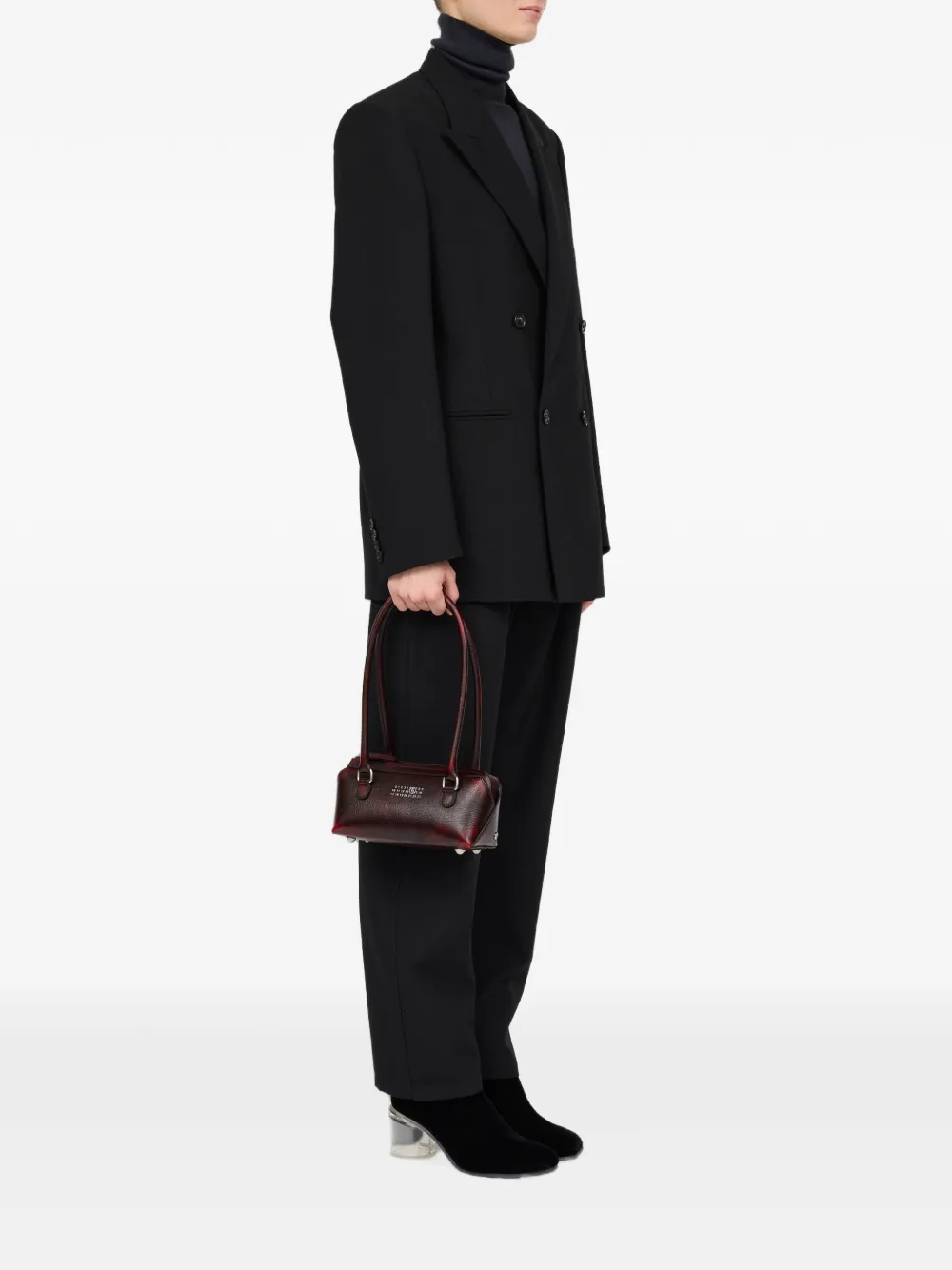MM6 Maison Margiela New Bauletto J mini-tas Rood