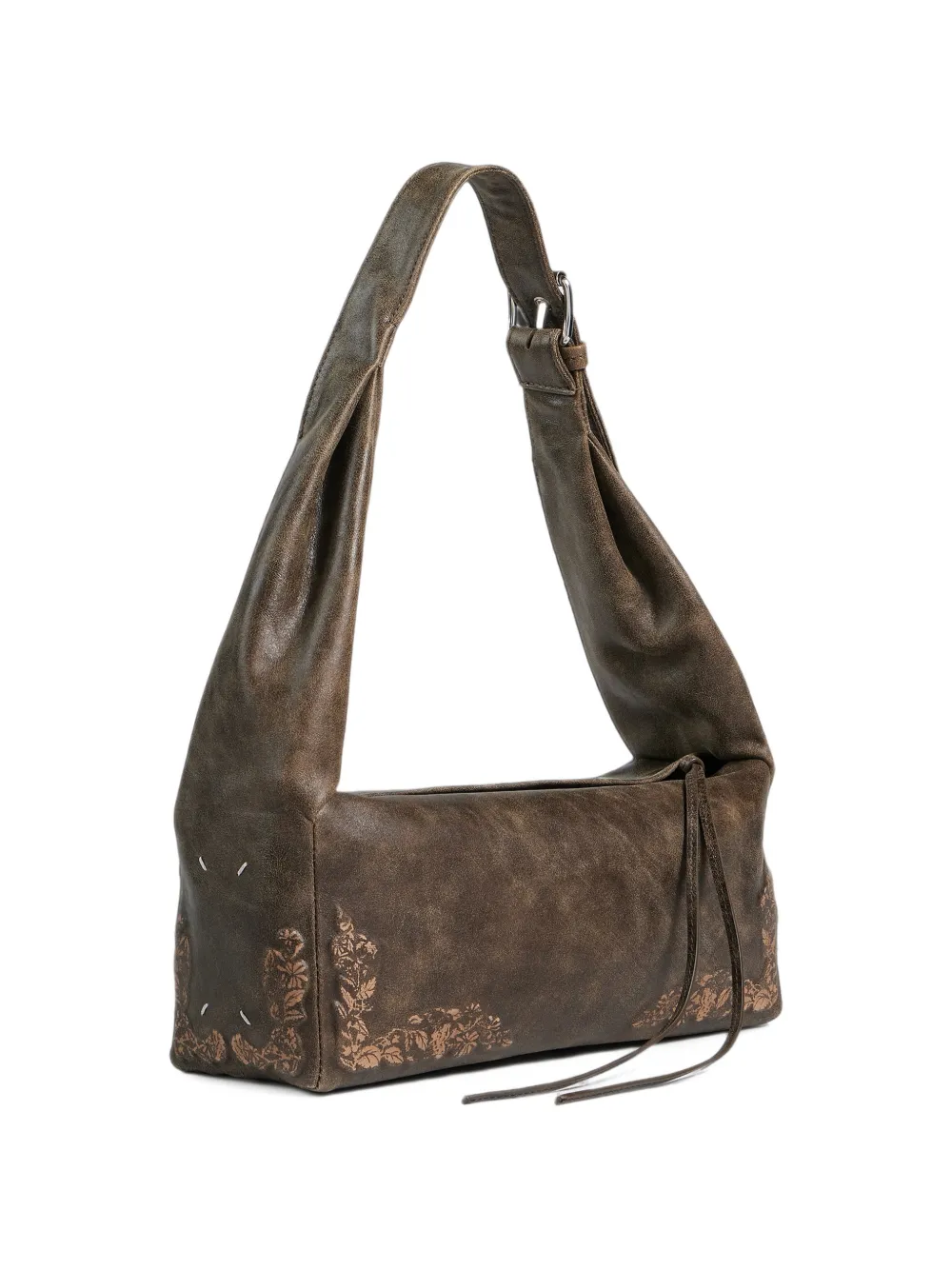 Maison Margiela Medium Box Bag East West tas Bruin