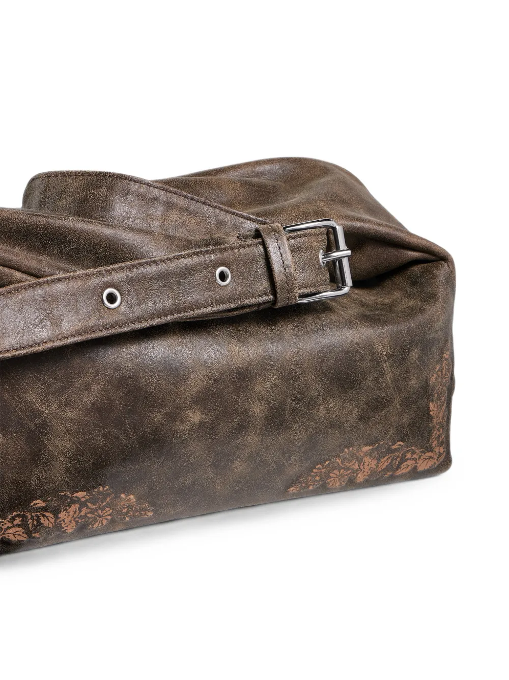 Maison Margiela Medium Box Bag East West tas Bruin