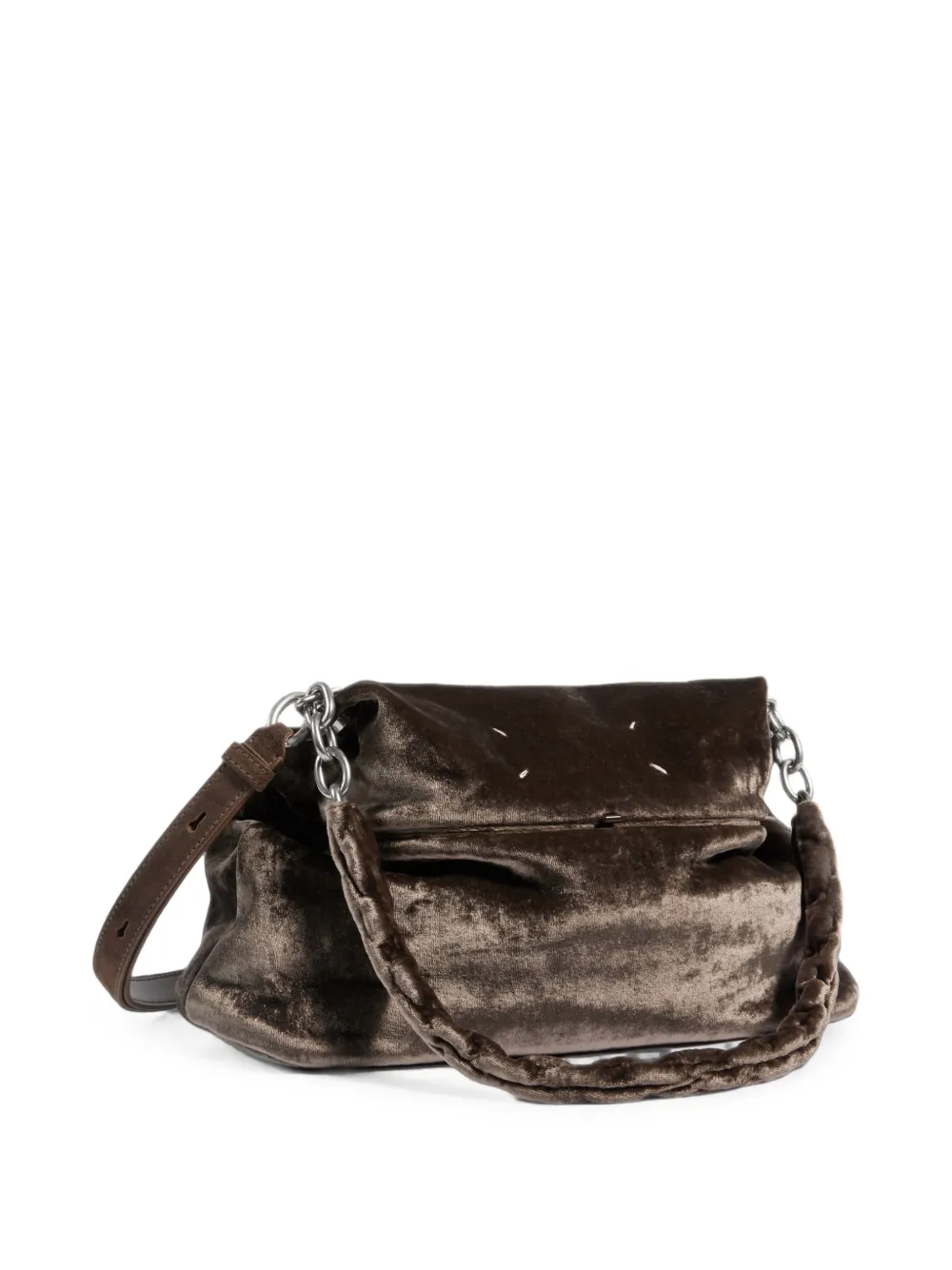 Maison Margiela Kleine Link tas Bruin