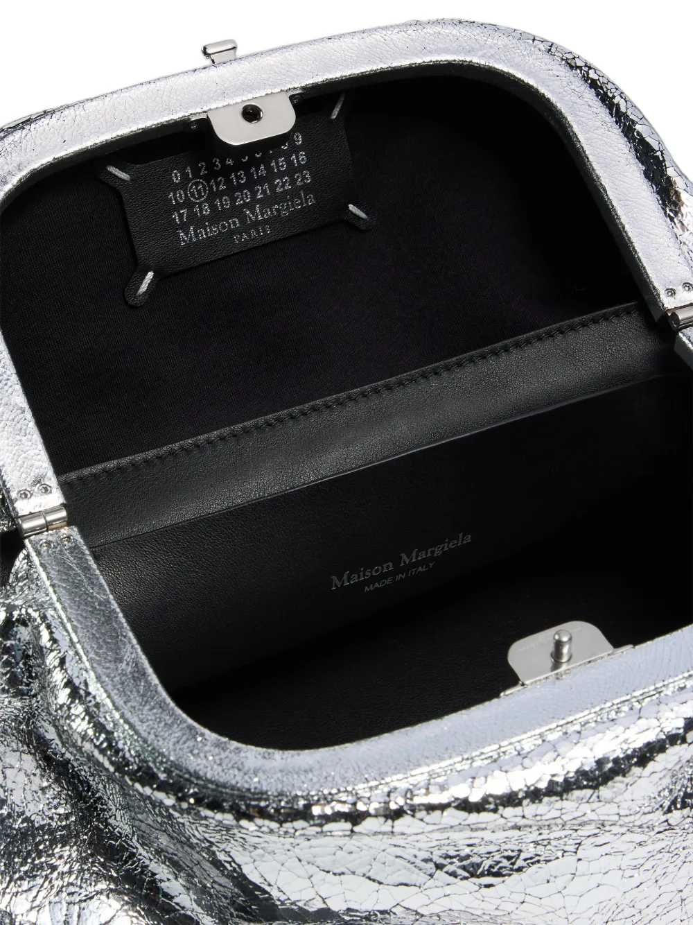 Maison Margiela Kleine Link tas Zilver