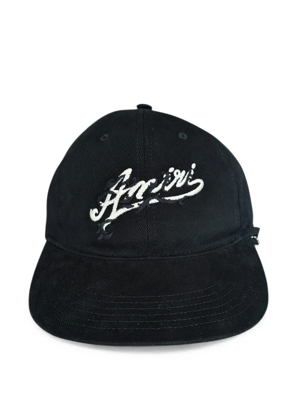 AMIRI Baroque logo baseball cap Zwart