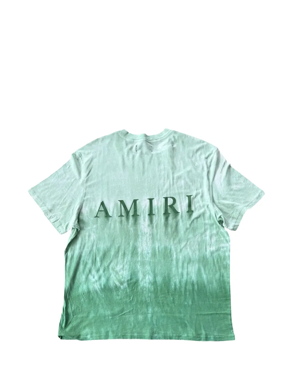AMIRI MA T-shirt met tie-dye-print Groen