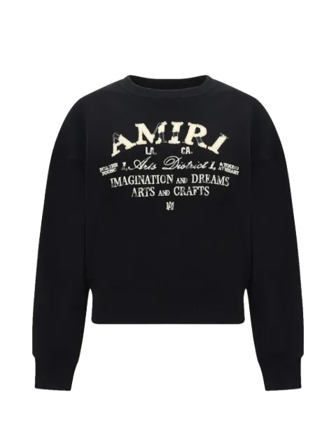 AMIRI Arts District embroidered sweater