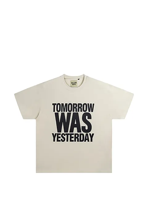 GALLERY DEPT. Yesterday Was Tomorrow logo-print T-shirt