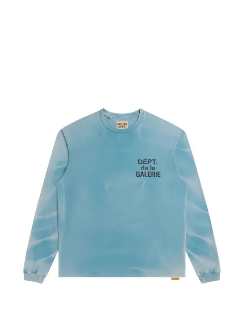 GALLERY DEPT. logo-print long-sleeve T-shirt