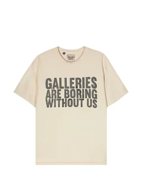 GALLERY DEPT. playera Galleries con logo estampado