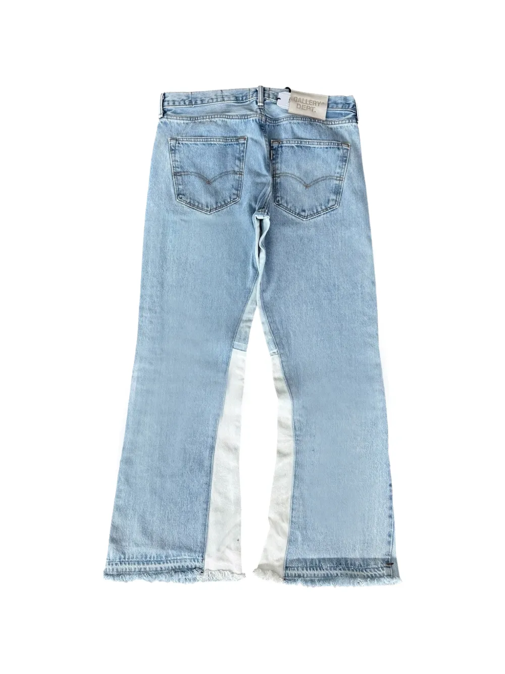 GALLERY DEPT. LA flared jeans met vlakken Blauw