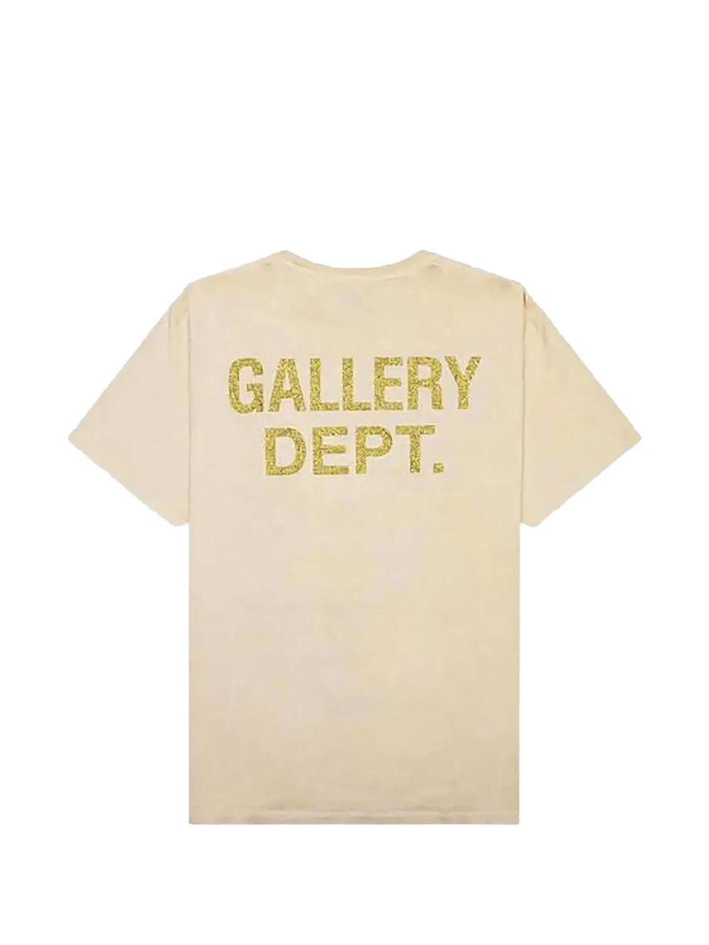 GALLERY DEPT. Sleep Apnea T-shirt met logoprint Beige