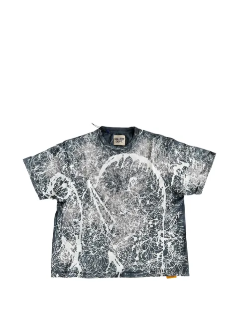 GALLERY DEPT. paint-splatter bleached T-shirt