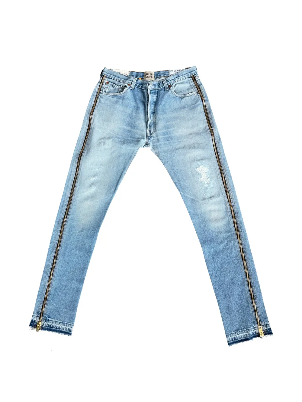 GALLERY DEPT. Ready zip-detail jeans - Blu