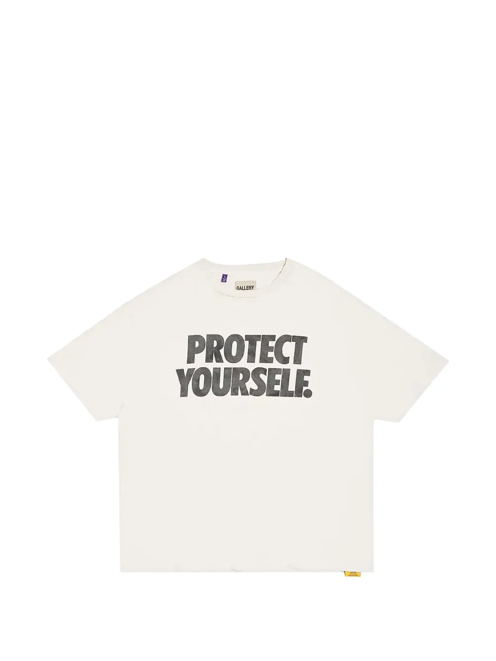 GALLERY DEPT. ATK Protect Yourself graphic-print T-shirt - Bianco