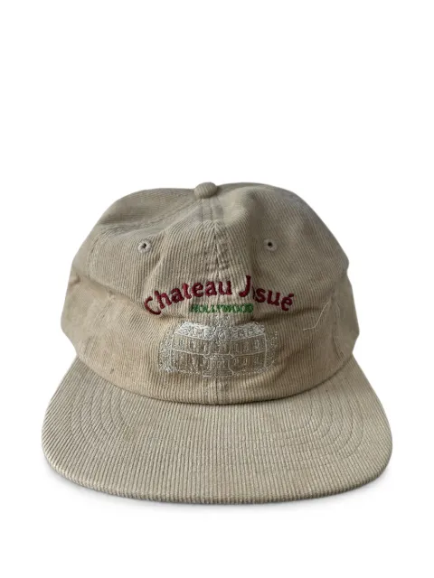 GALLERY DEPT. Chateau Josué embroidered corduroy cap