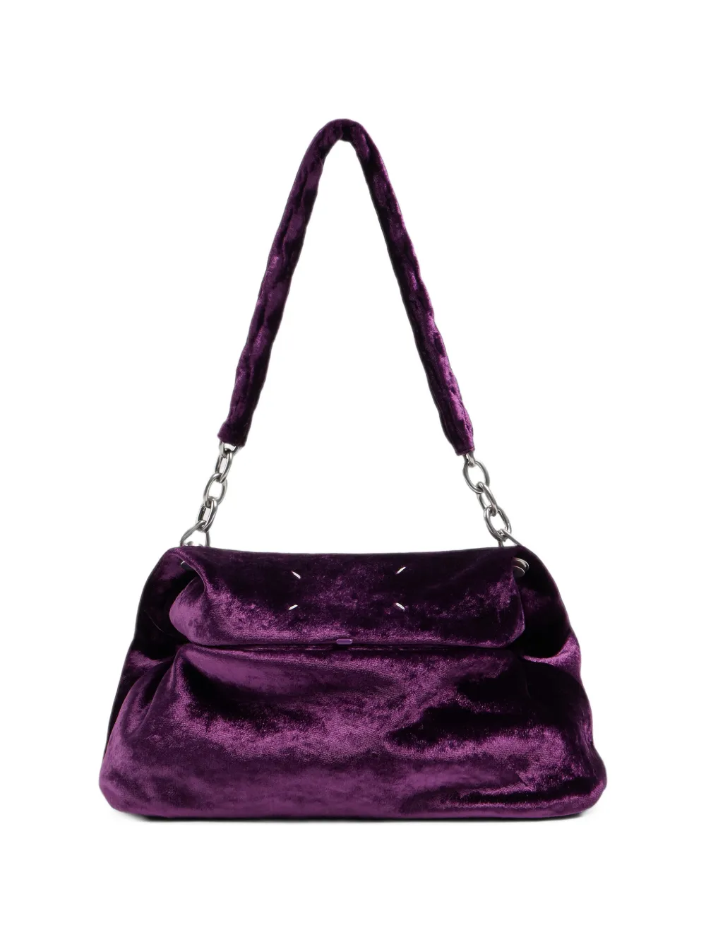Maison Margiela Kleine Link Tasche - Violett