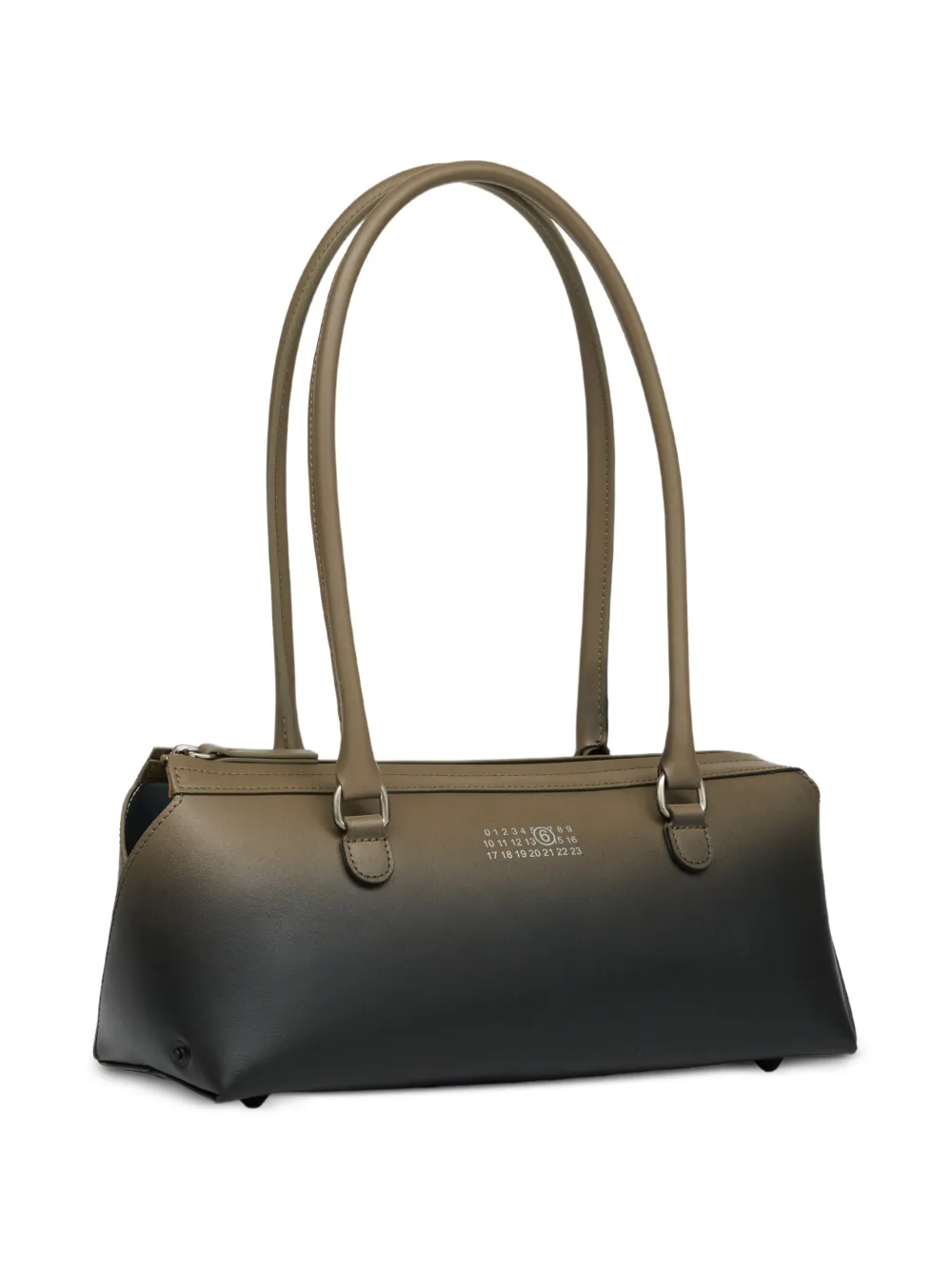 MM6 Maison Margiela Bauletto J leren schoudertas Zwart