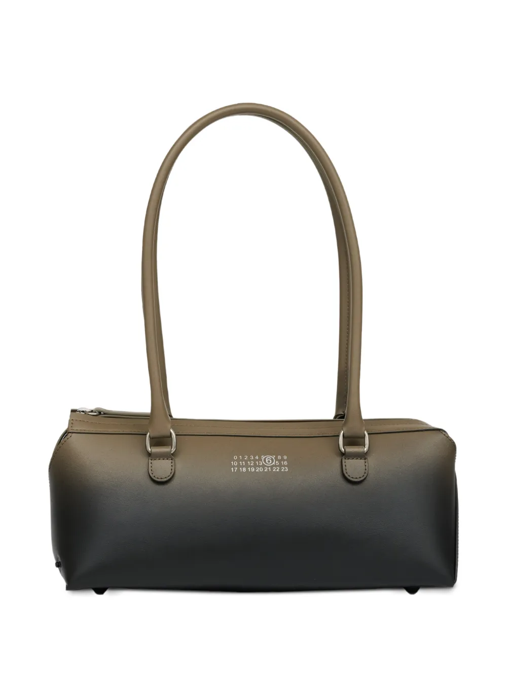 MM6 Maison Margiela Borsa a spalla Bauletto J mini in pelle - Nero