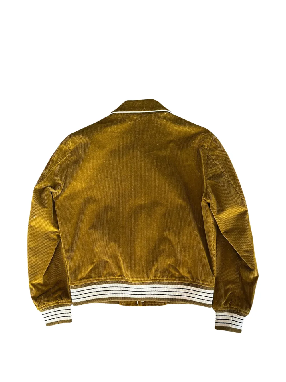 AMIRI Ribfluwelen shirtjack Geel