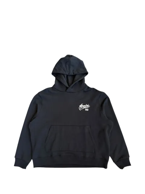 AMIRI distressed logo hoodie