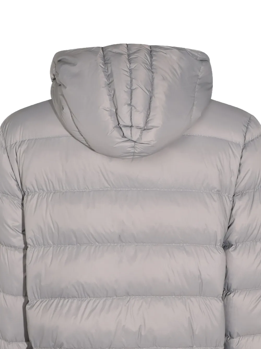 Rick Owens hooded padded jacket Grijs