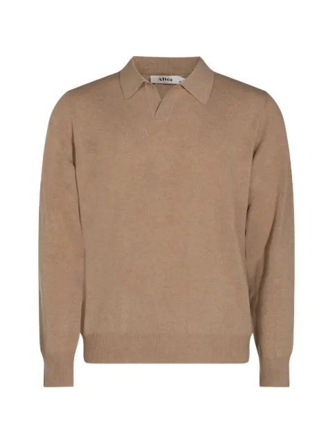 Altea polo-collar wool sweater