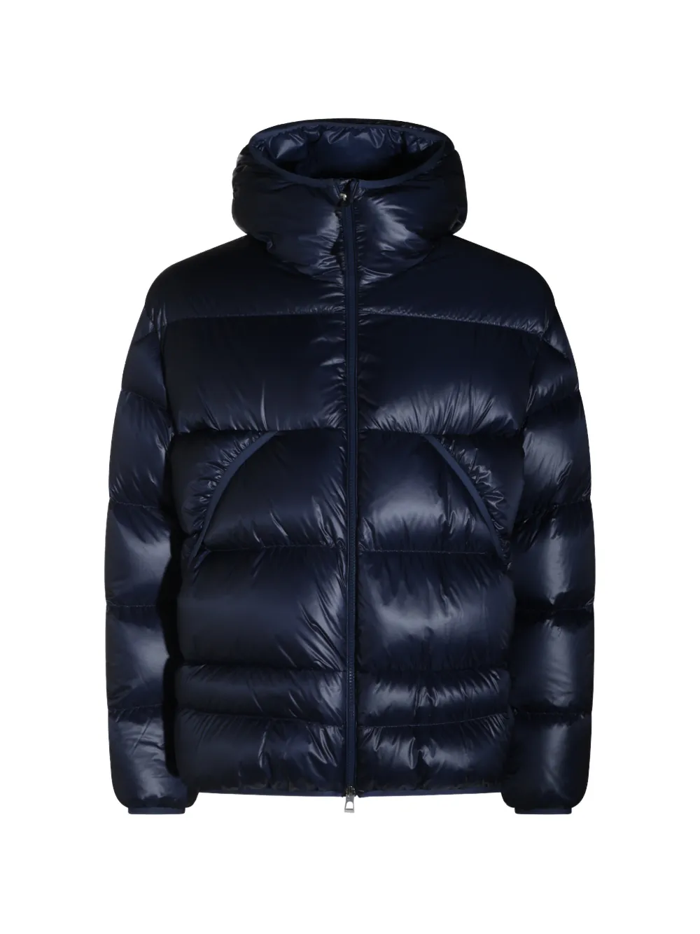 Moncler 아나포 퀼팅 후드 재킷 | 블루 | Image 1