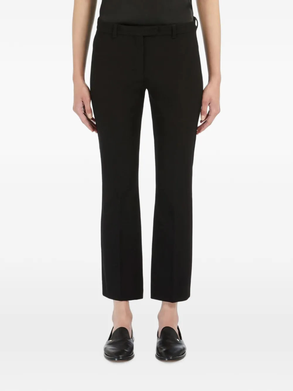 Max Mara Umanita slim-fit trousers Zwart