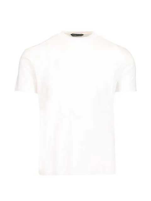 TOM FORD embroidered-logo crew-neck T-shirt