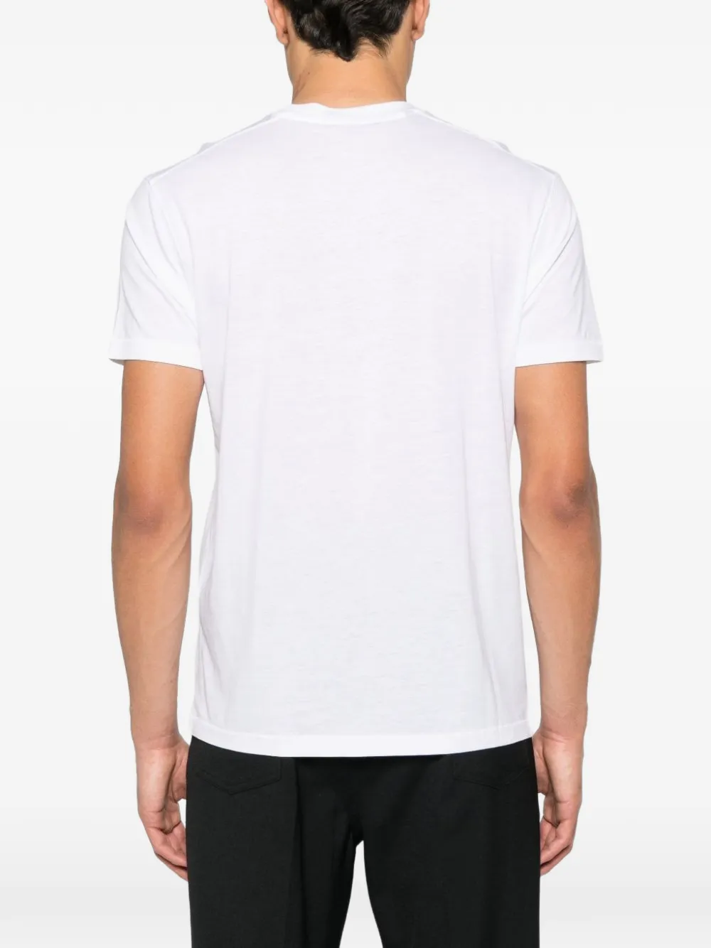 TOM FORD T-shirt met geborduurd logo Wit