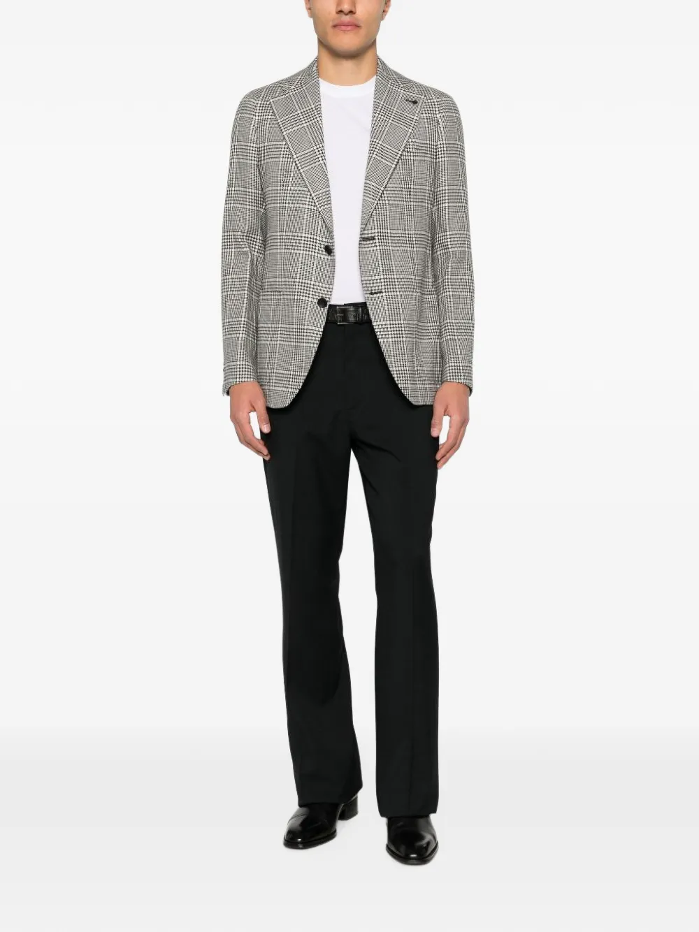TOM FORD T-shirt met geborduurd logo Wit