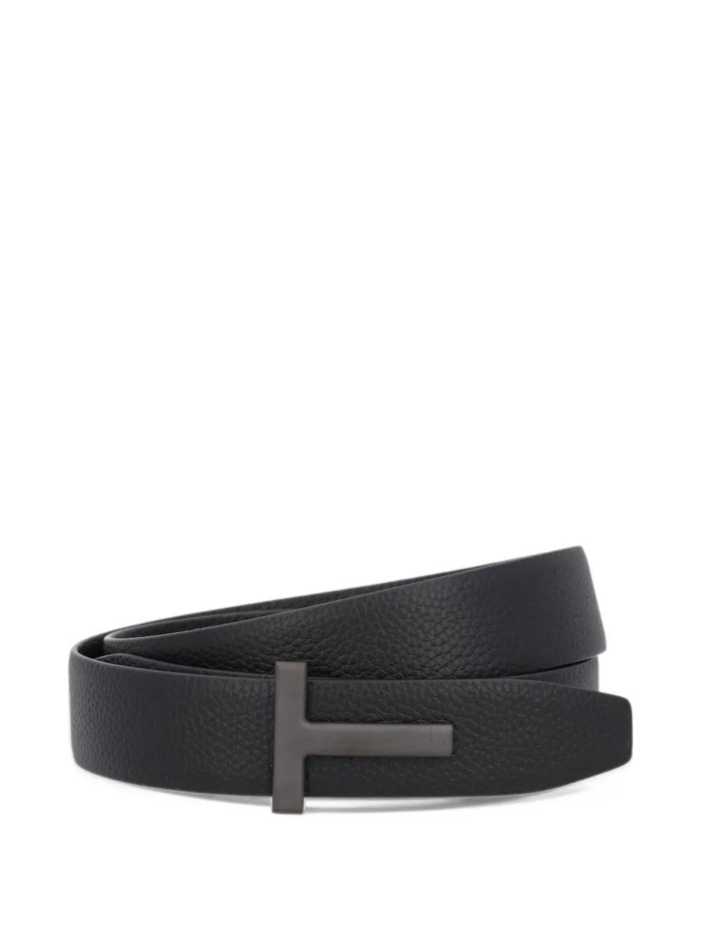 TOM FORD reversible T buckle belt - Nero