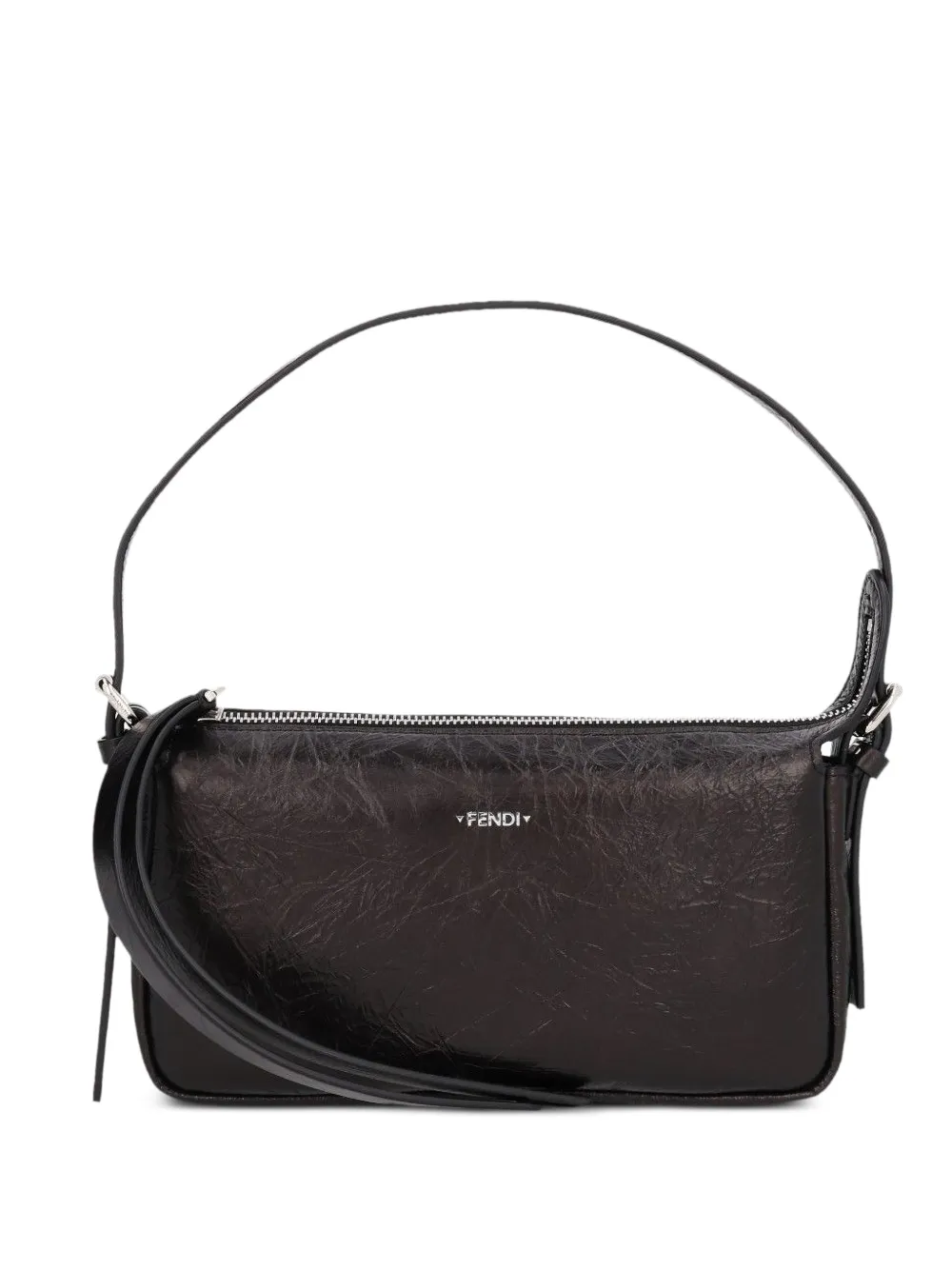 FENDI small Zip Top shoulder bag - Nero