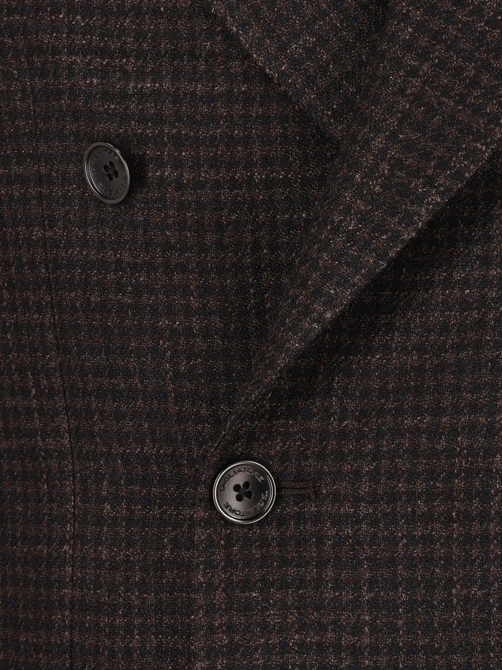 Tagliatore Montecarlo blazer met dubbele rij knopen Bruin